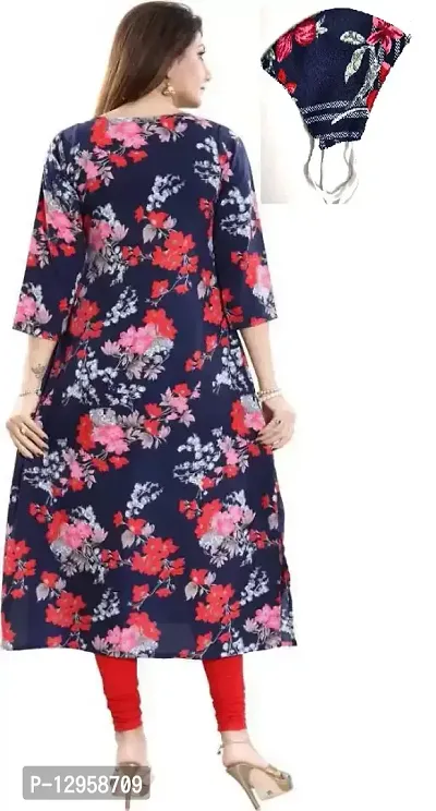 Fancy Crepe Kurtis for Women-thumb2