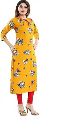 Fancy Crepe Kurti for Women-thumb2