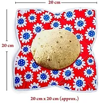 Atipriya Cotton Roti Cover/Chapati Cover/Traditional Roti Rumals (Assorted Color & Design) - Set of 4, Square-thumb1