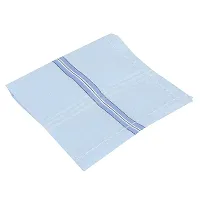 Atipriya Presents Pure Cotton Fabric Men King Size color Strip Print Handkerchief Hanky Rumal For Extra Comfort (Pack Of 12)-thumb4