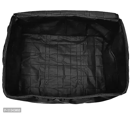 Atipriya Double Bed Blanket Bag Cover/Saree Bag/Household Storage Bag with Water Proof dust Proof (Pack of 1) (Black)-thumb3