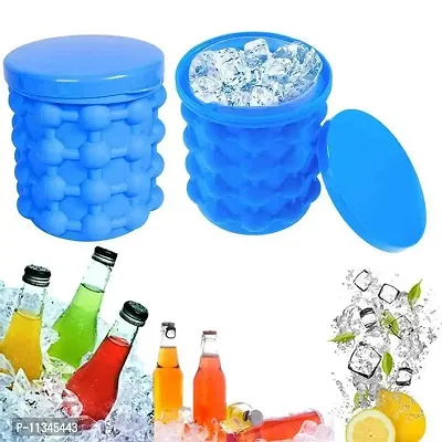 Atipriya Silicone Ice Ball Tray Big Size Ice Ball Molds for Whiskey & Cocktails, Keep Drinks Chilled, Reusable and BPA Free-thumb0