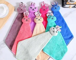 Atipriya Microfiber Wash Basin Hanging Hand Kitchen Towel Napkin with Ties | Soft Hanging Hand Towel for Bathroom & Kitchen- Set of 3-thumb4
