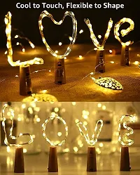 Atipriya 5Pcs Wine Bottle Lights with Cork Copper Wire Lights,2M Battery Operated Fairy Light for Diwali, Christmas, Bride to Be, Birthday (LED, Warm White), Pack of 5-thumb4