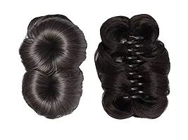 Atipriya Beautiful Hair Clutcher Bun/Juda Hair Bun Clutcher for Girls & Women - Black 1-thumb1