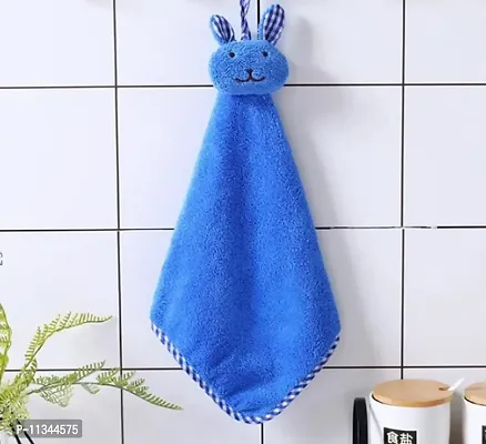 Atipriya Microfiber Wash Basin Hanging Hand Kitchen Towel Napkin with Ties | Soft Hanging Hand Towel for Bathroom & Kitchen- Set of 3-thumb3