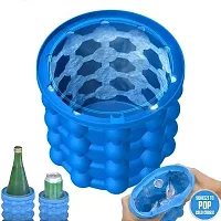 Atipriya Silicone Ice Ball Tray Big Size Ice Ball Molds for Whiskey & Cocktails, Keep Drinks Chilled, Reusable and BPA Free-thumb4