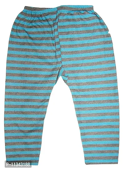 ATIPRIYA Kids Boys and Girls Woolen Striped Pyjama Bottom Multi Color Pajami/Pajama/Pyjama/Track Pants/Legging/Lower for Baby Boys/Girls (Multicolor, Pack of 12), Size M (Age 6-12 months)-thumb2