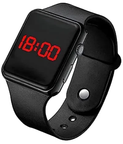 Atipriya New LED Watch for Boys, Girls and Kids. Crazy Look for Men's and Women's, pack of 1 black