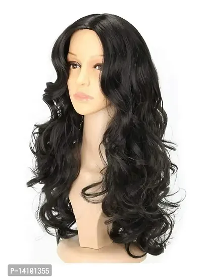 Atipriya Full Hair Wigs For Girls And Women (Black)