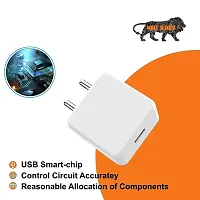 Atipriya 65W Charger for Reno7 Pro / Reno 7 Pro Charger Original Adapter Like Qualcomm QC 4.0 Quick Charge Adaptive Fast Charging, Rapid, Dash, VOOC, AFC Charger With 1 Meter Type C USB Data Cable-thumb1
