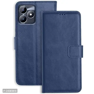 realme C51 blue Flip Cover-thumb0