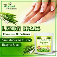 VEDICAYURVEDA Lemon Grass Kit for Manicure  Pedicure, Hand and Foot Care Kit, Natural And Bio-Organic Products, Glowing Skin Care for Men And Women Use kit-thumb1