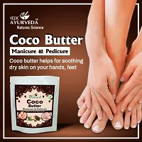 VEDICAYURVEDA Coco Butter Manicure  Pedicure kit, Hand and Foot Care Kit, Natural And Bio-Organic Products, Glowing SkinCare for Men And Women Use kit-thumb1