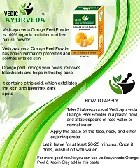 VEDICAYURVEDA Pure Organic Orange Peel Powder 100 gm-Pack of 2-thumb3