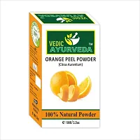 VEDICAYURVEDA Multani Mitti Powder and Orange Peel Powder - Combo Pack (200g)-thumb2