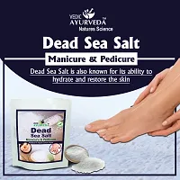 VEDICAYURVEDA Manicure Pedicure Spa kit Dead Sea Salt for Hand and Foot Care Kit, Single use Kit, Cleanse, Moisturize and Smoothen the skin-thumb1