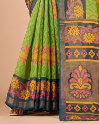 Fancy Brasso Saree With Blouse Piece For Women-thumb3