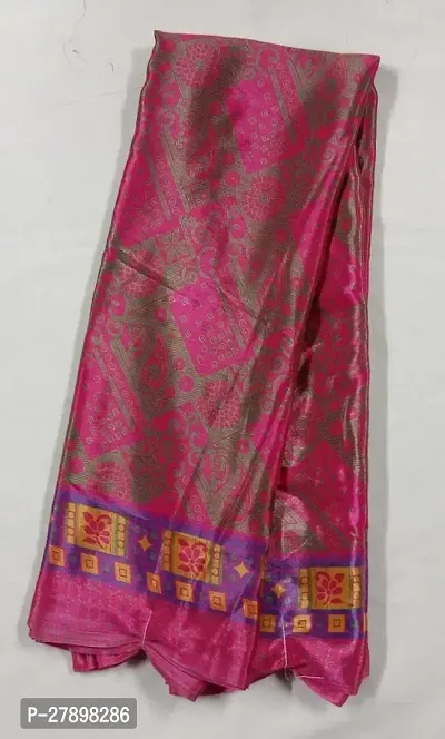 Stylish Multicoloured Georgette Saree With Blouse Piece For Women
