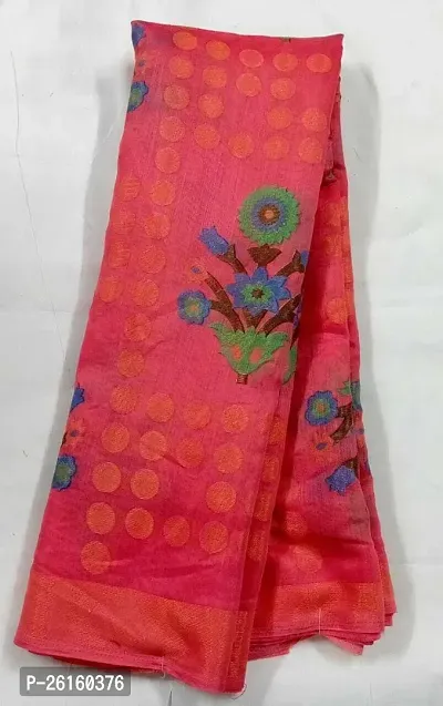 Stylish Brasso Multicoloured Printed Saree with Blouse piece For Women