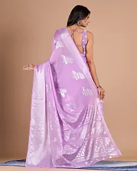 Fancy Chiffon Saree With Blouse Piece For Women-thumb1