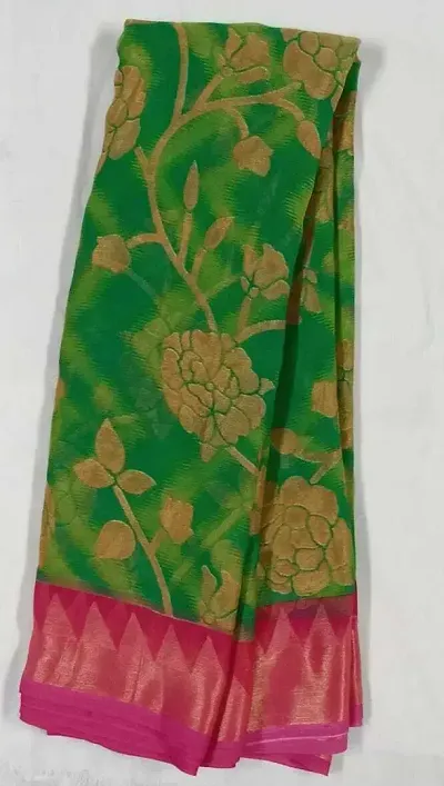  Chiffon Saree with Blouse piece 