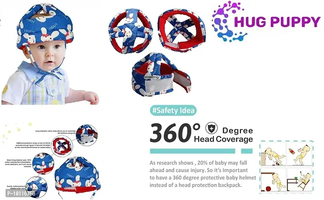 HUG PUPPY Baby Safety Helmet Head Protection Headgear Toddler Antifa-ll Pad Head Protection-thumb3
