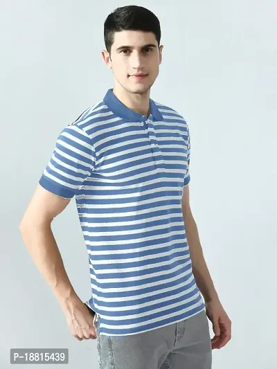 Collar strip t-shirt for men-thumb3