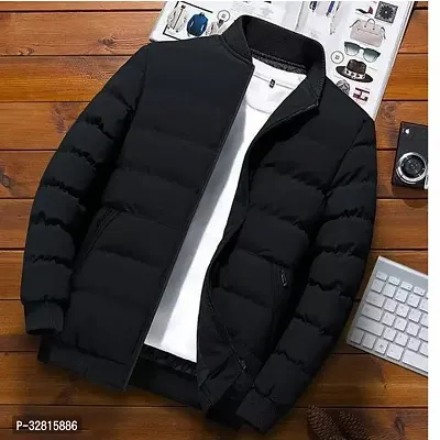 Stylish Polyester Jacket for Men-thumb0