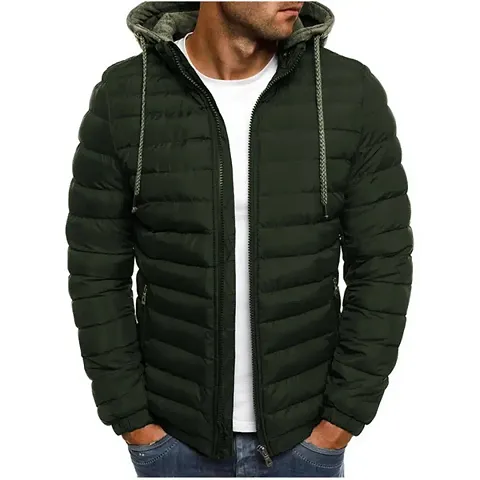 Comfortable And Stylish Fluffy Full Sleeve Jacket For Men