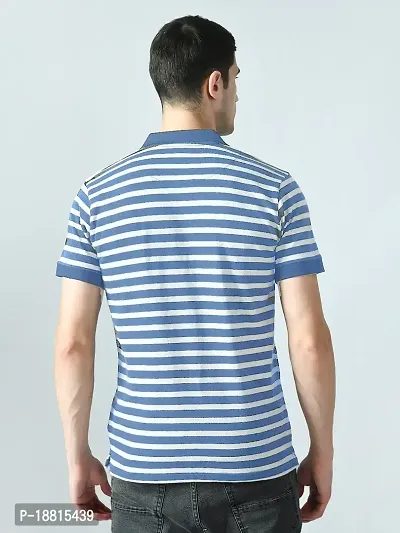 Collar strip t-shirt for men-thumb4