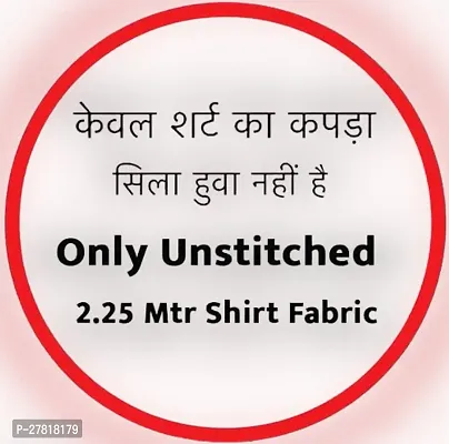 Stylish Unstitched Polycotton Printed  Fabric For Shirt-thumb3