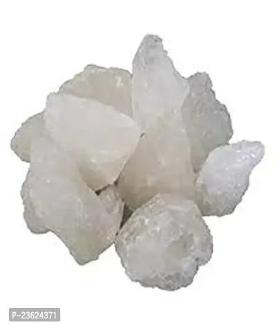 INDVIK Pure and Safe Alum Stone Fitkari Crystal White Stone Phitkari 500 Grm-thumb5