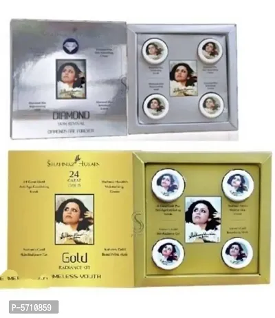 Combo Shahnaaz Hussein Gold daimond facial kit-thumb0