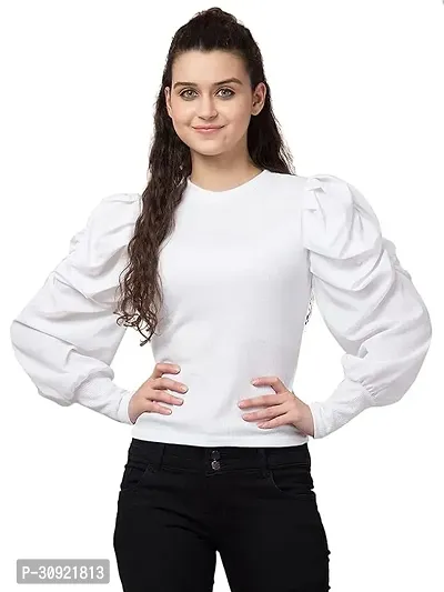 SIA Apparels Western Full Sleeve Puff Sleeve Top for Women  Girls