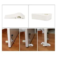 Fit-All; Anti-Slip Multi-Surface TPR Door Stopper White- Pack of 8-thumb2