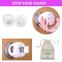 Effective, Fully Covered-Anti-Locking Door Knob Case- Pack of 8-thumb4