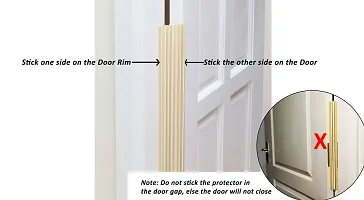 Door Hinge Mounted  Collapsible Finger Safety Shield-thumb2