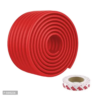 Unique High Density- Prevents From Head Injury Multi-Functional 2 Meter Edge Guard - Red-thumb0