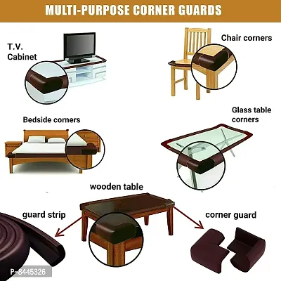 Corner Guards Cushions L Shaped, Small, Black-thumb4