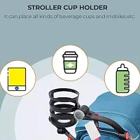 Stroller Cup Holder, Carrying Milk Bottle, Stroller And Pram Accessories For Baby, Pink-Pack of 1-thumb4