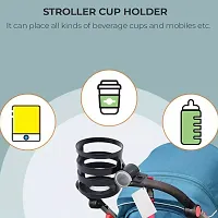 Stroller Cup Holder, Carrying Milk Bottle, Stroller And Pram Accessories For Baby, Pink-Pack of 2-thumb4