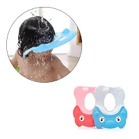 Trendy 2 -Shampoo Hats - Caps For Kids, No Tears  Adjustable, Blue-thumb2