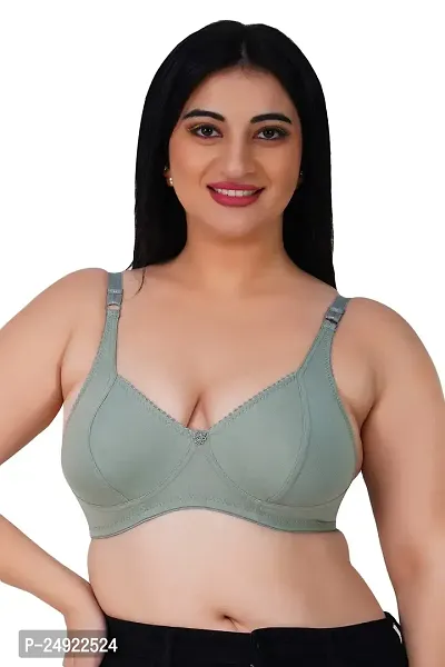 LadyLand Hosiery Classic Bra for Women - Side Support Shaper, Non-Padded, Non-Wired  High Coverage with-thumb0
