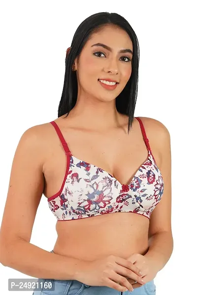 LadyLand Full Coverage Push Up Padded Wire Free Bra-thumb5