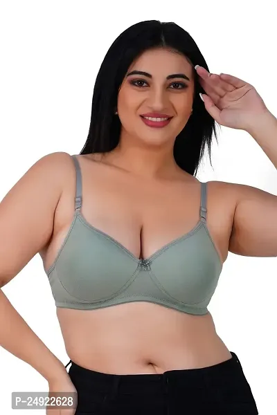 LadyLand Hosiery Classic Bra for Women - Side Support Shaper, Non-Padded, Non-Wired  High Coverage with