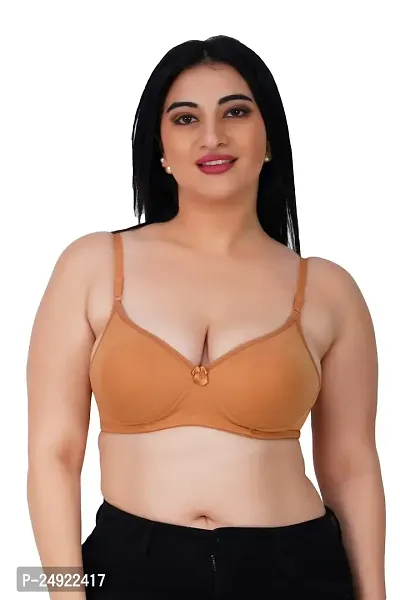 LadyLand Hosiery Classic Bra for Women - Side Support Shaper, Non-Padded, Non-Wired  High Coverage with