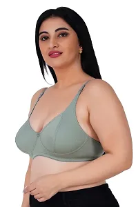 LadyLand Hosiery Classic Bra for Women - Side Support Shaper, Non-Padded, Non-Wired  High Coverage with-thumb2