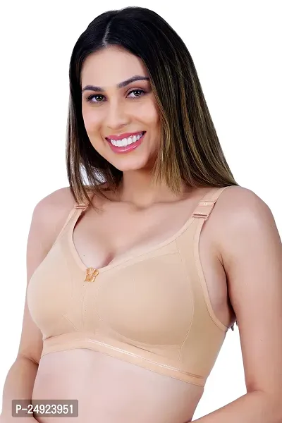 Ladyland Bra for Women Non-Padded, Non-Wired  Full Coverage with Seamless Cup-thumb5