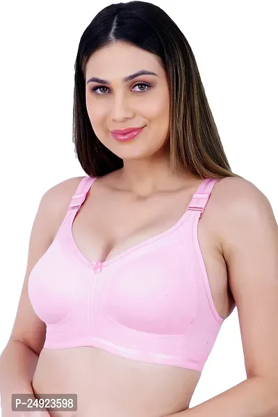 Ladyland Bra for Women Non-Padded, Non-Wired  Full Coverage with Seamless Cup-thumb3
